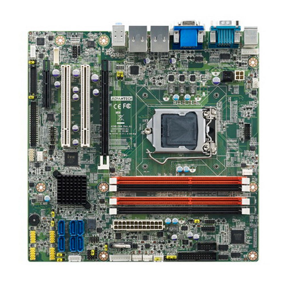 Материнская плата Advantech Промышленная процессорная  AIMB-584QG2-00A1E Advantech mATX, процессор Intel Core i3/i5/i7/Xeon (сокет LGA 1150), до 32ГБ DDR3 DIMM, VGA/DVI/DP, 2x GbE, 6x SATA III, 6x COM, 12x USB, 1x PCI Express x16, 1x PCI Express x4, 2x PCI, (!!! CR2032)