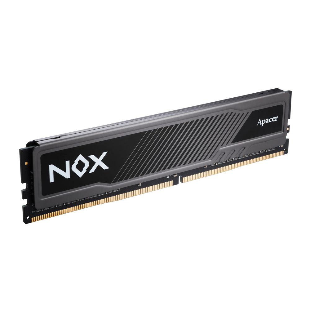 Модуль памяти Apacer NOX Black Gaming Memory AH4U16G36C25YMBAA-1 16GB DDR4 3600 DIMM Non-ECC, CL18, 1.35V, Intel XMP 2.0, Heat Sink, RTL