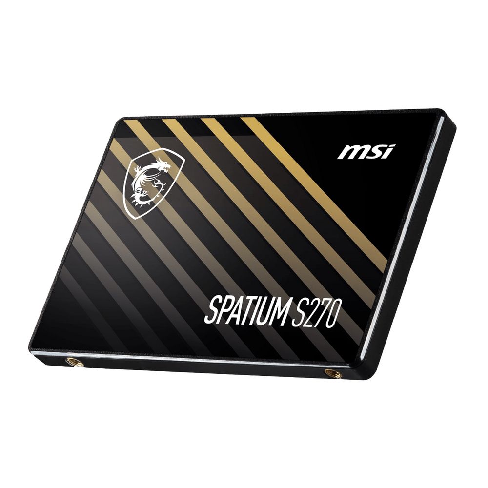 Тверотельный накопитель SSD MSI SPATIUM S270  S78-440N070-P83 240GB  2.5" Client SATA 6Gb/s, 500/400, IOPS 50/80K, MTBF 2M, 110TBW, 0,25DWPD, RTL (001151)