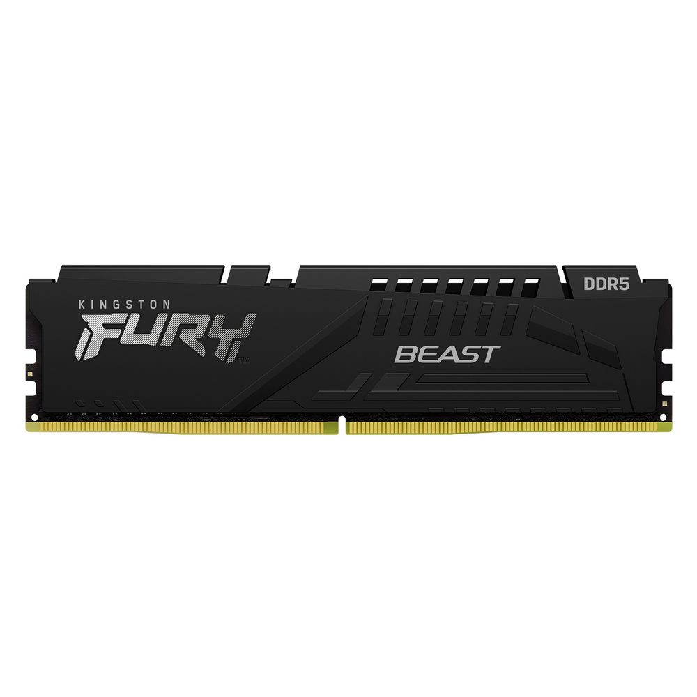 Модуль памяти Kingston 32GB DDR5 5600 DIMM FURY Beast Black XMP Gaming Memory KF556C40BB-32 Non-ECC, CL40, 1.25V, KF556C40BB-32 Non-ECC, CL40, 1.25V, 1RX8  288-pin 16Gbit, RTL (326567)