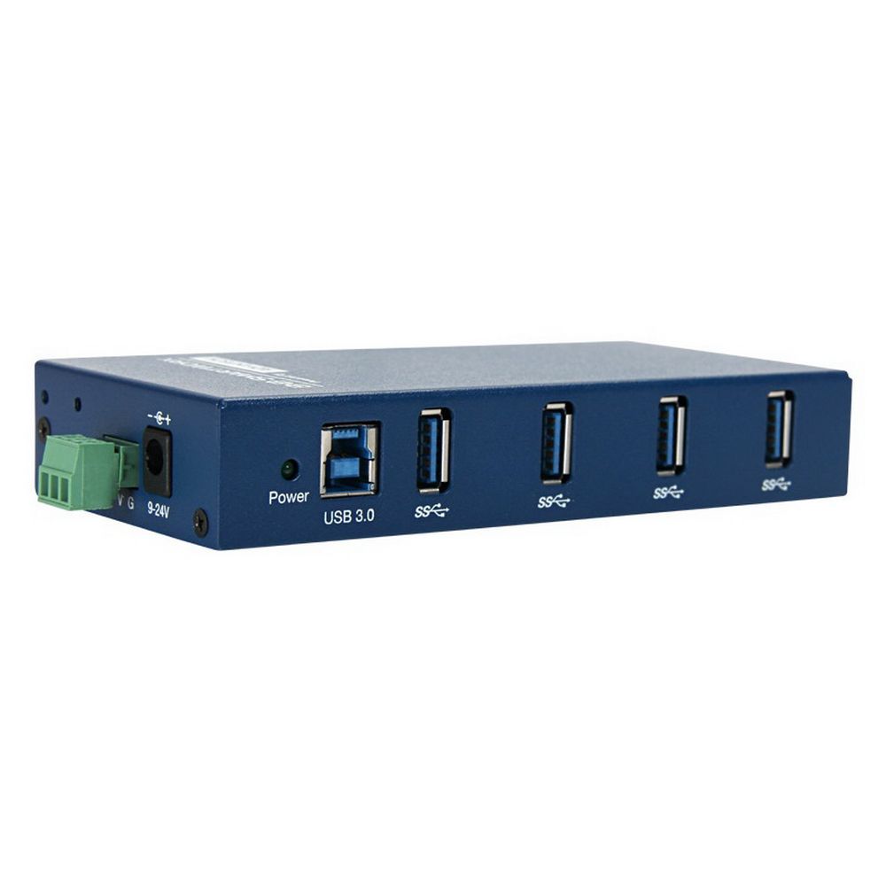 Коммутатор Advantech BB-USH204 ULI-414H   промышленный USB на DIN рейку, 3.0 Hub, 4 Port, Metal Case 600W, USB port to 4 USB ports, 0 ; 40°C (32 ; 104°F), Power Input (DC) 9-24 VDC