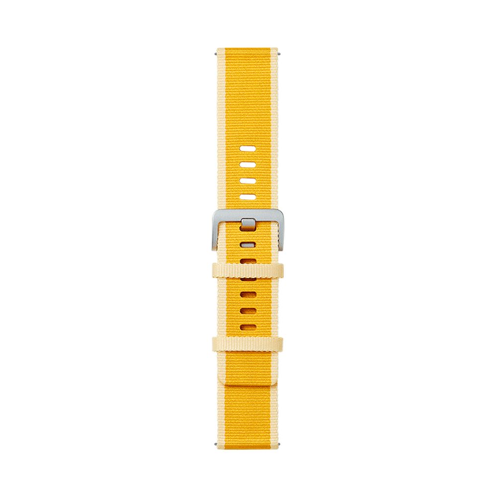 Аксессуары для умных часов Xiaomi Ремешок для смарт-часов Xiaomi Watch S1 Active Braided Nylon Strap Maize Yellow Ремешок для смарт-часов Xiaomi Watch S1 Active Braided Nylon Strap Maize Yellow