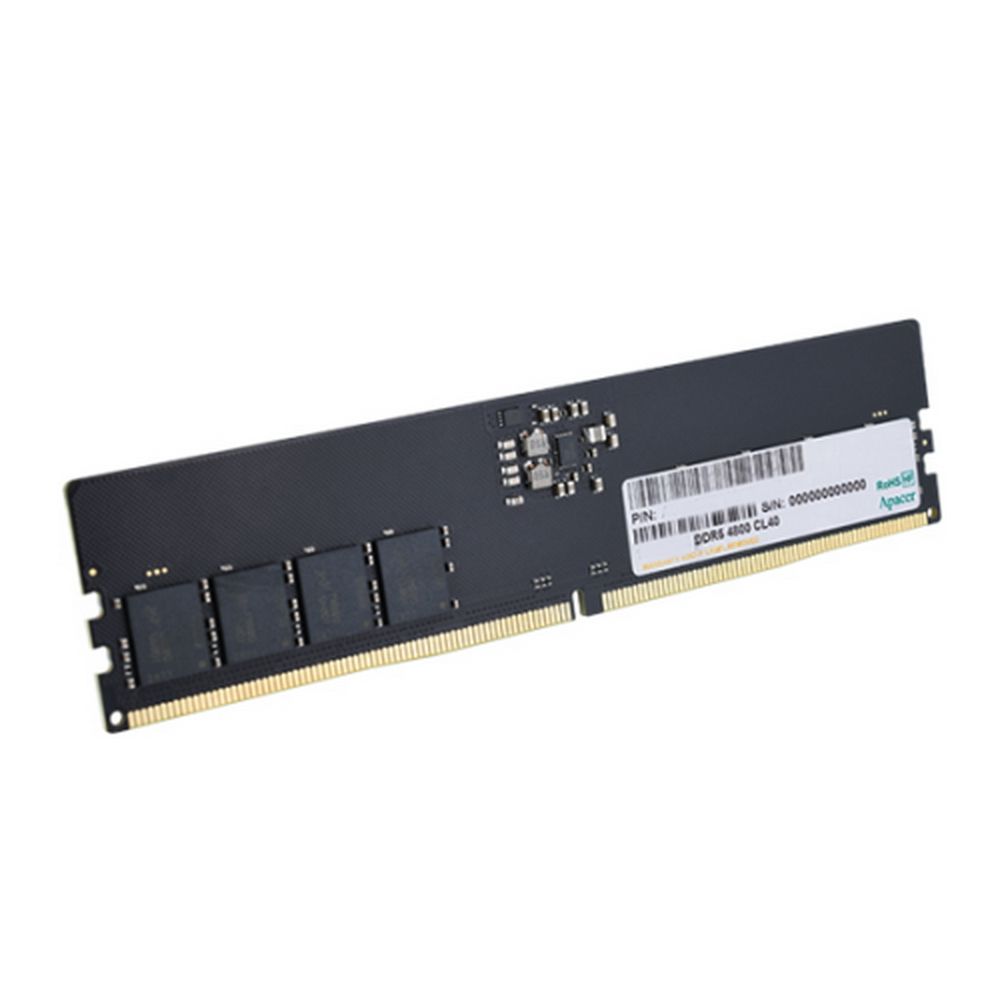 Модуль памяти Apacer 32GB DDR5 4800 DIMM CL40, 1.2V, 2048x8,  RTL