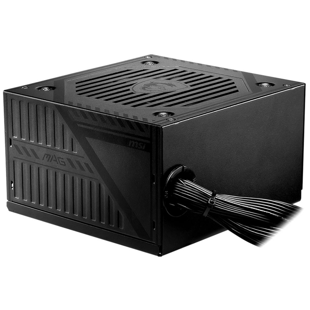 MAG A500DN, EU, 500W, Non-Modular, Standard 80 Plus, Chinese Electrolytic capacitor, Color Box