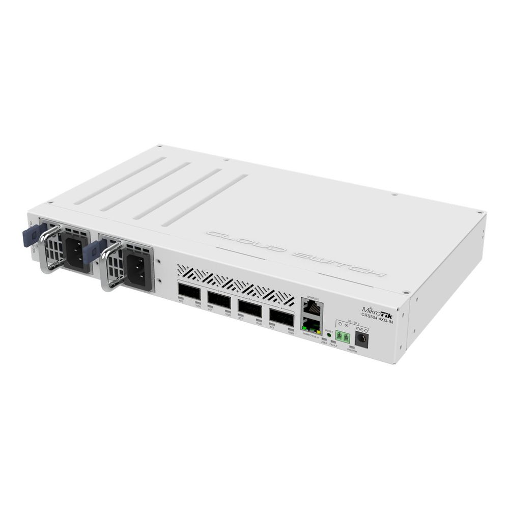 Коммутатор MIKROTIK CRS504-4XQ-IN Network Router Switch