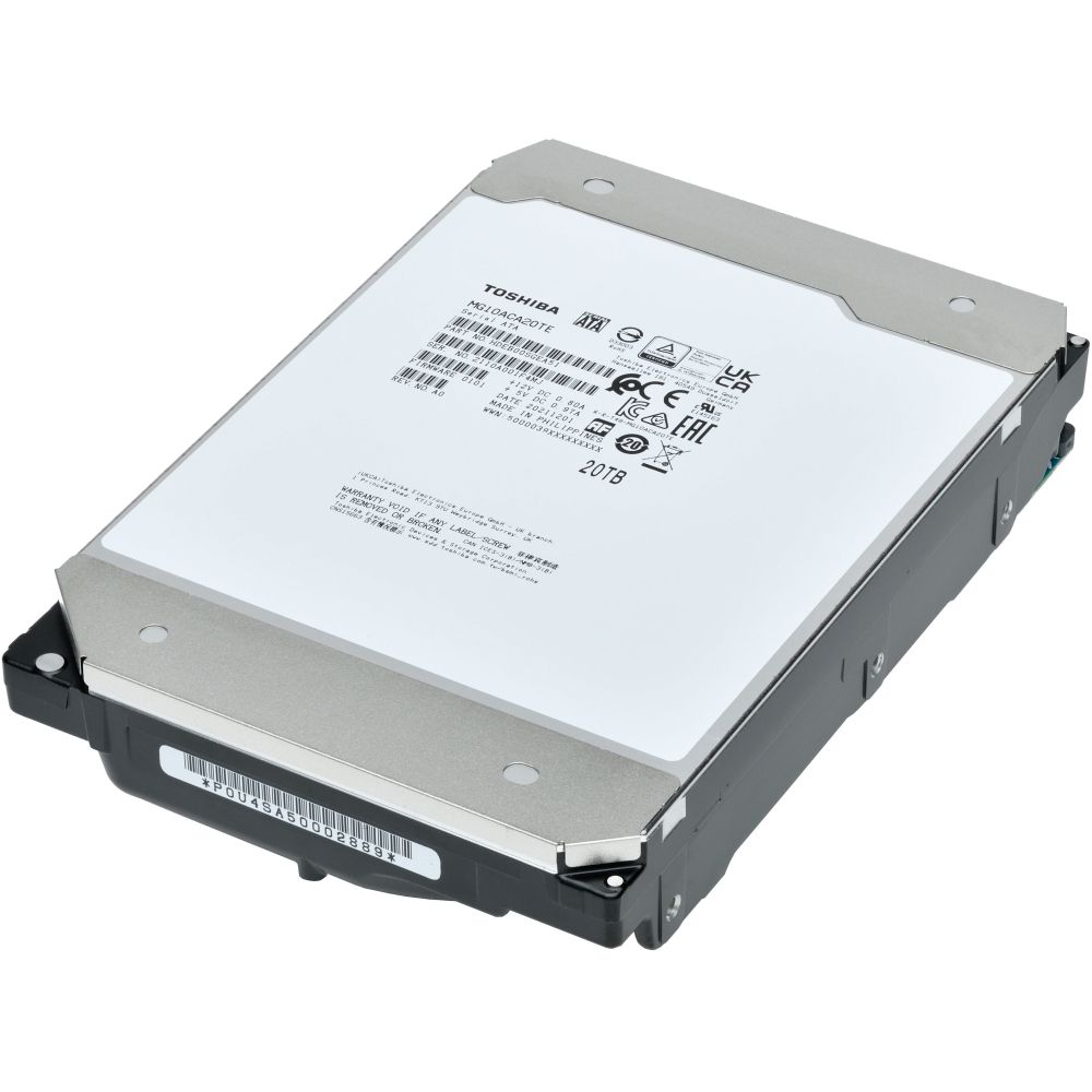 Жесткий диск серверный Toshiba 20TB 3.5" 7200RPM 512MB SATA (MG10ACA20TE)