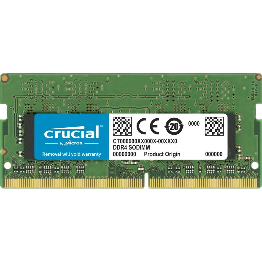 Модуль памяти Crucial 32GB DDR4 3200 SO DIMM Non-ECC, CL22, 1.2V, DRx8, RTL, OEM (822499) {100}