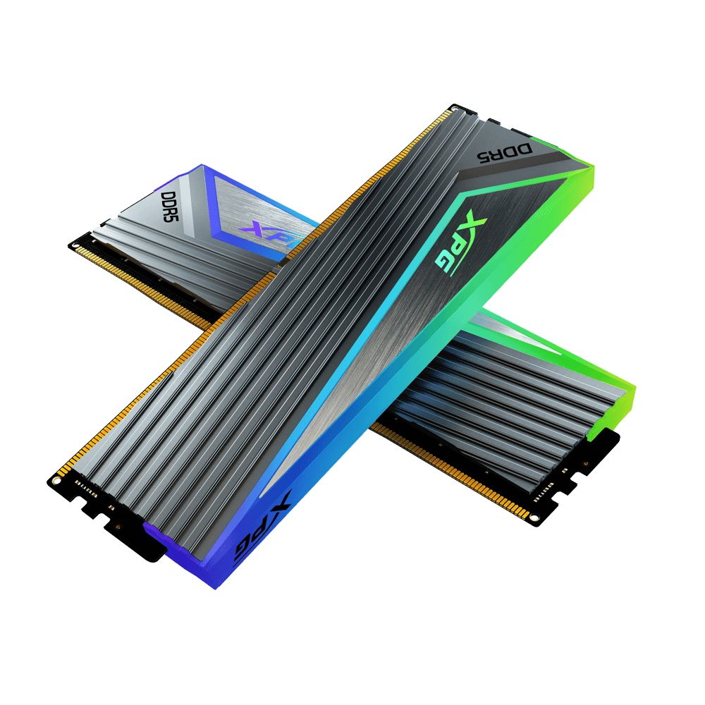 Модуль памяти ADATA 32GB DDR5 6000 DIMM XPG CASTER RGB Gaming Memory 2*16, black, CL30-40-40