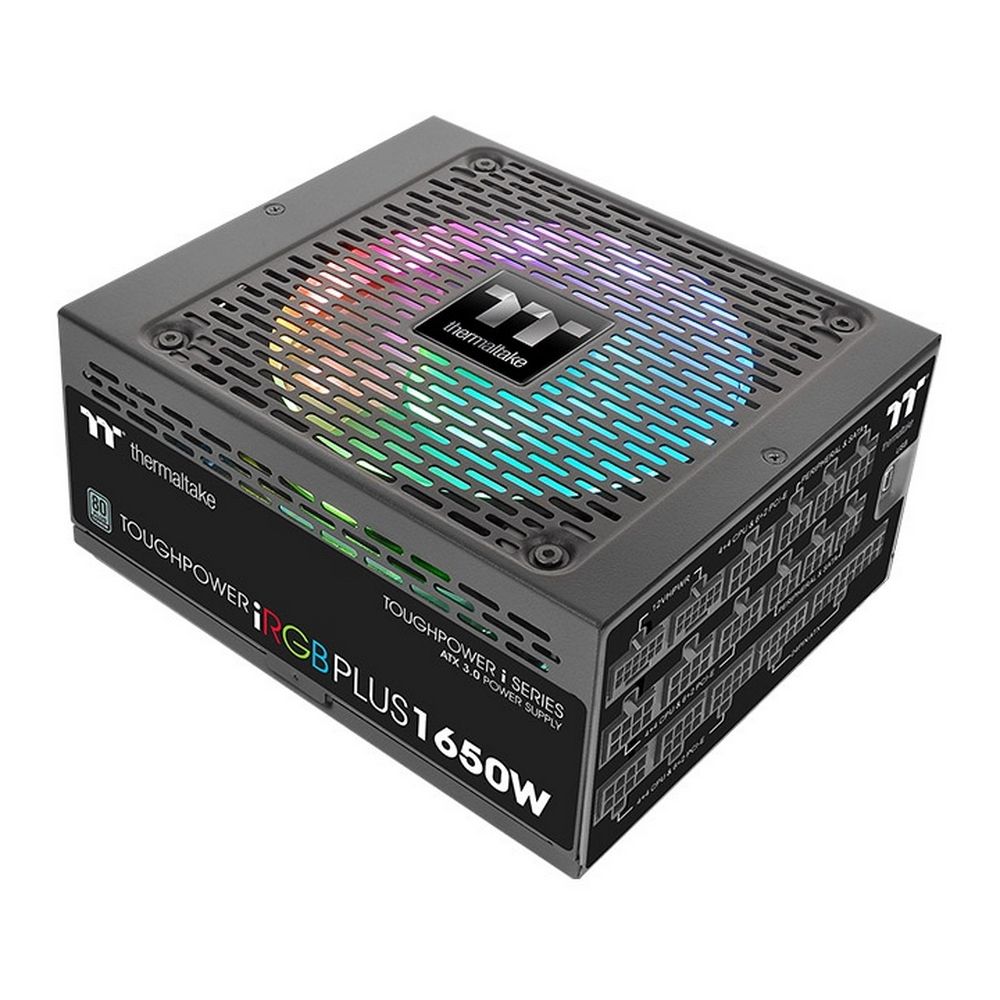 Блок питания Thermaltake Toughpower i/1650W/Fully Modular/Riing Duo/Full Range/Digital/80 Plus Titanium/EU/100% JP CAP All Flat Cables/Gen 5