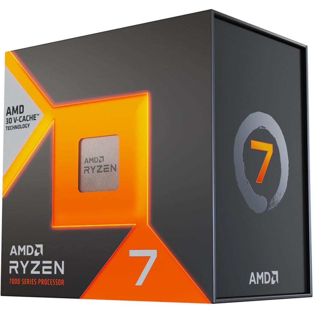 Центральный Процессор AMD RYZEN 7 7800X3D BOX (Raphael, 5nm, C8/T16, Base 4,2GHz, Turbo 5,0GHz, RDNA 2 Graphics, L3 96Mb, TDP 120W, SAM5)