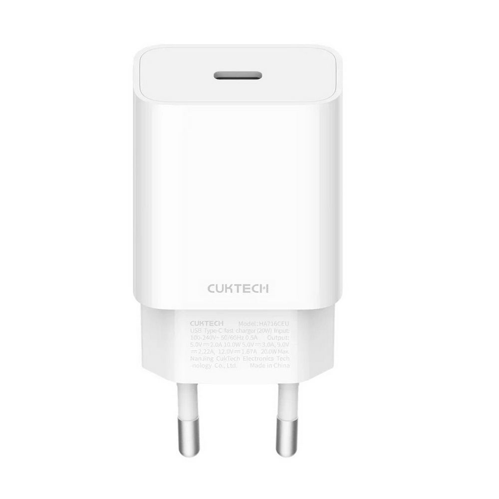 CUKTECH USB Type-C fast charger (20W)
