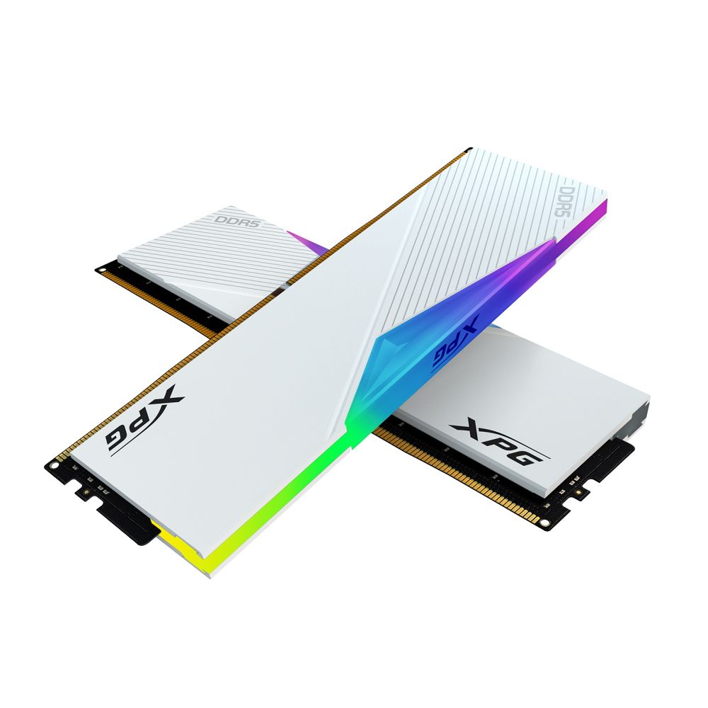 Модуль памяти ADATA 64GB DDR5 6000 DIMM XPG Lancer RGB 2*32, 1.35V, CL30-40-40, On-Die ECC, Power Management IC, white
