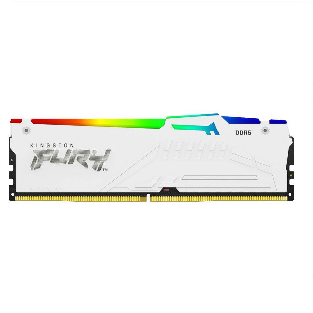 Модуль памяти Kingston 32GB DDR5 6000MHz DIMM FURY Beast White EXPO RGB CL36