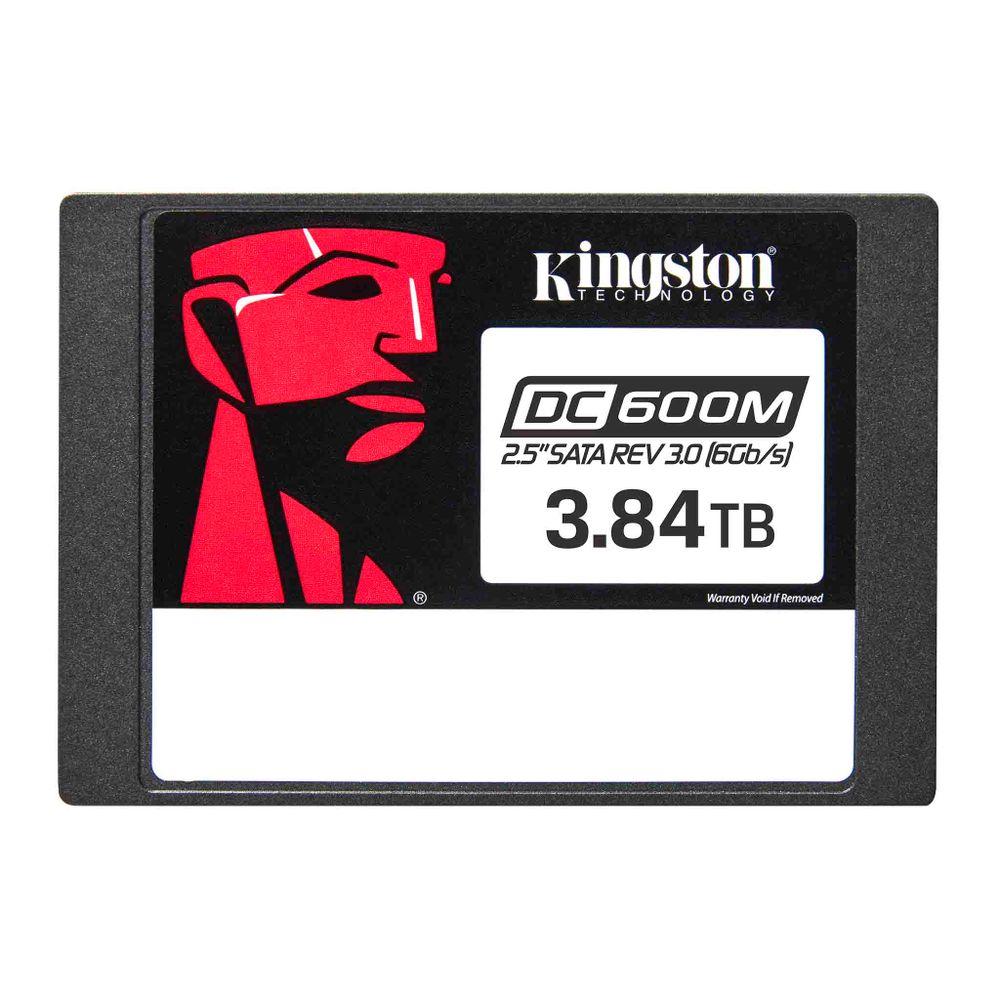 Твердотельный накопитель SSD Kingston 3840GB Enterprise 2.5" SATA 3 R560/W530MB/S 3D TLC MTBF 2M 94 000/59 000 IOPS 7008TBW