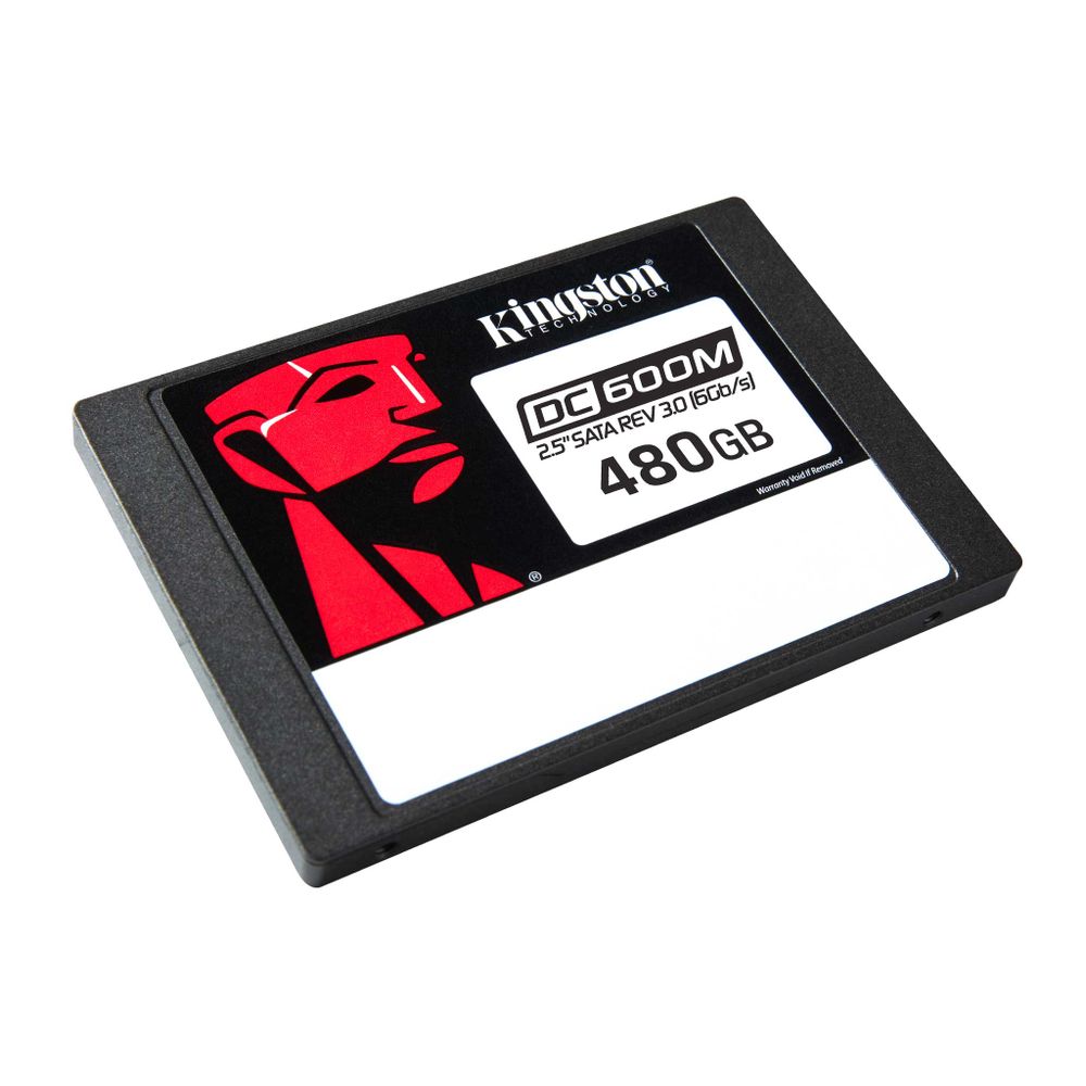 Твердотельный накопитель SSD Kingston 480GB Enterprise 2.5" SATA 3 R560/W470MB/S 3D TLC MTBF 2M 94 000/41 000 IOPS 876TBW