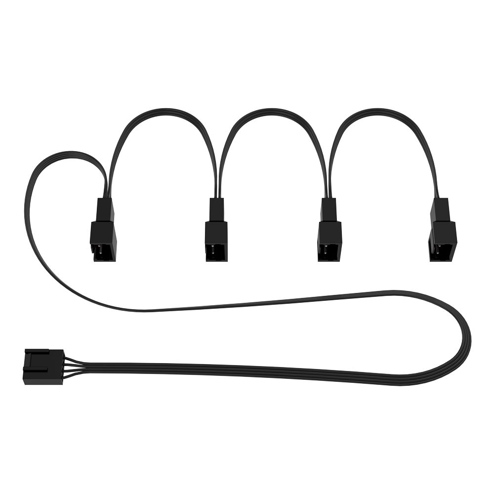 Кабель Arctic Cooling ARCTIC 4-Pin Fan Splitter Cable  (Разветвитель для корпусных вентиляторов) to 4-x PWM Fan (701655) OEM