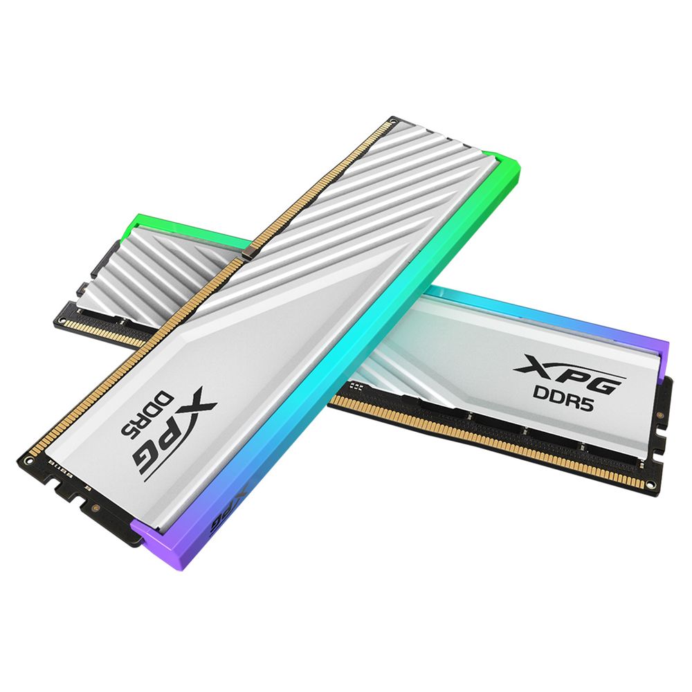 Модуль памяти ADATA XPG Lancer Blade RGB 32GB DDR5 6400 DIMM white kit 16*2, 1.4V, CL32-39-39