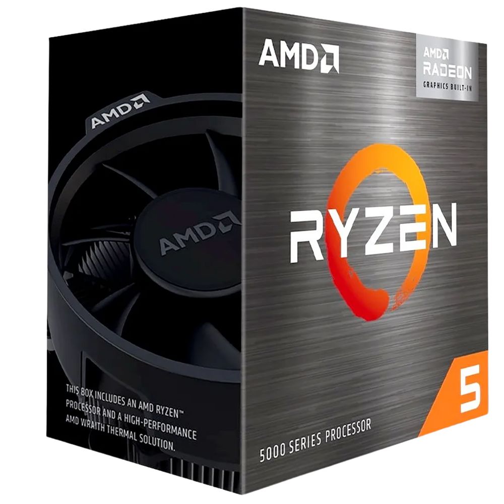 Центральный Процессор AMD RYZEN 5 5600GT BOX (Cezanne, 7nm, C6/T12, Base 3,60GHz, Turbo 4,60GHz, Vega 7, L3 16Mb, TDP 65W, SAM4)