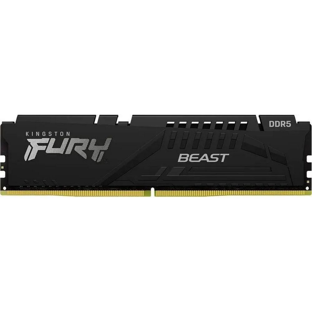 Модуль памяти Kingston 8GB DDR5 5200 DIMM FURY Beast Black EXPO Non-ECC, 1RX16 36-40-40 1.25V 288-pin 16Gbit
