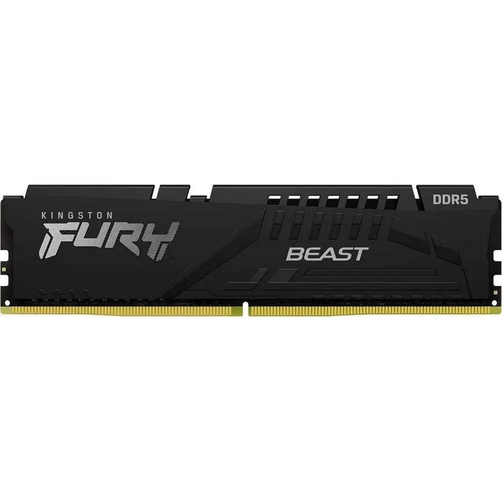 Модуль памяти Kingston 8GB DDR5 5600 DIMM FURY Beast Black EXPO Non-ECC, 1RX16 36-38-38 1.25V 288-pin 16Gbit