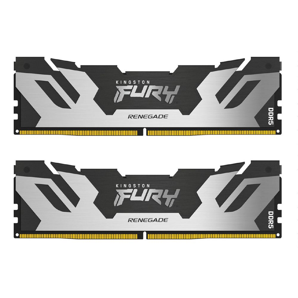 Модуль памяти Kingston 32GB DDR5 6800 FURY Renegade Silver/Black XMP Non-ECC Unbuffered DIMM (Kit 2*16gb) 1RX8 36-42-42 1.4V 288-pin 16Gbit
