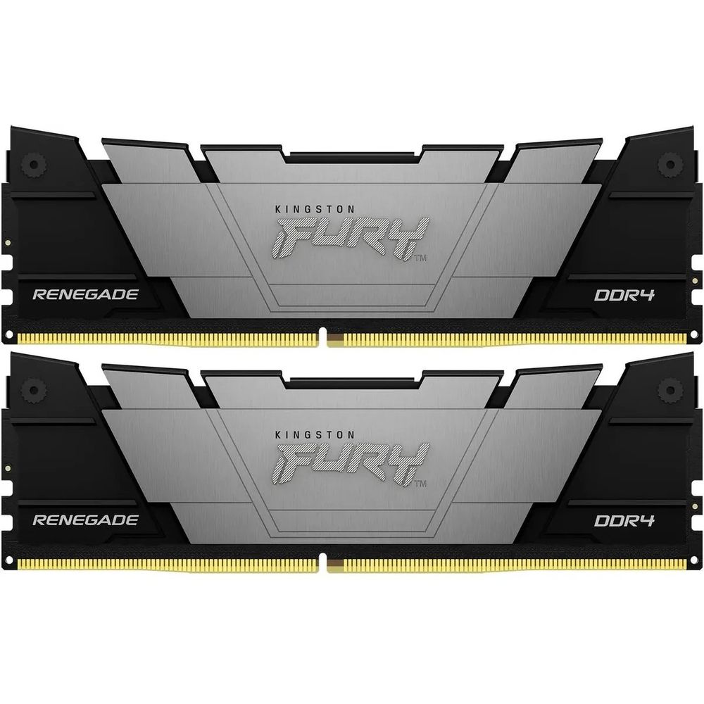 Модуль памяти Kingston 16GB DDR4 4266 FURY Renegade RGB Black XMP Non-ECC Unbuffered DIMM (Kit 2*8gb) 1RX8 19-26-26 1.4V 288-pin 8Gbit