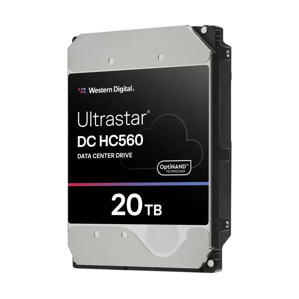 Жесткий диск серверный Western Digital 3.5" 20TB WD Ultrastar DC HC560 WUH722020BLE6L4 SATA 6Gb/s, 512 Mb, 7200 rpm 0F38785