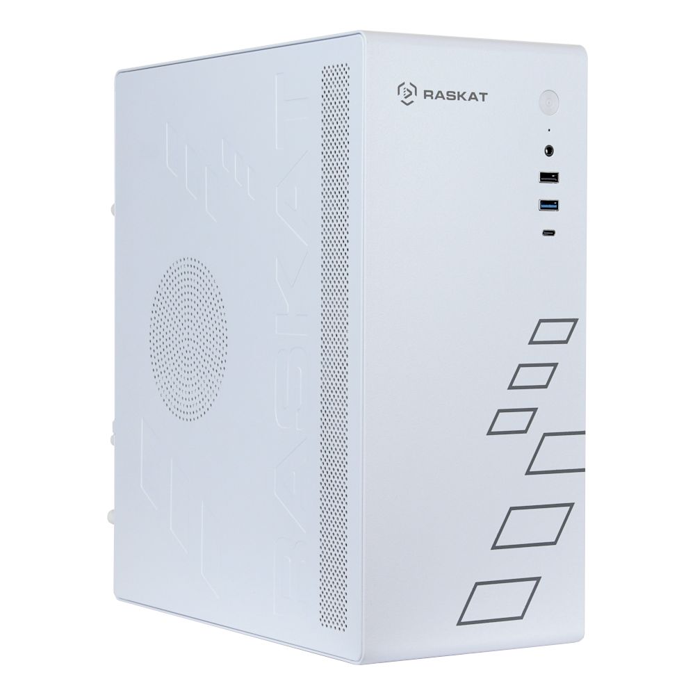 Компьютер Raskat Standart 300 (Intel Core i3 12100, RAM 8Gb, SSD 240Gb, no OS, kb+ms, white)