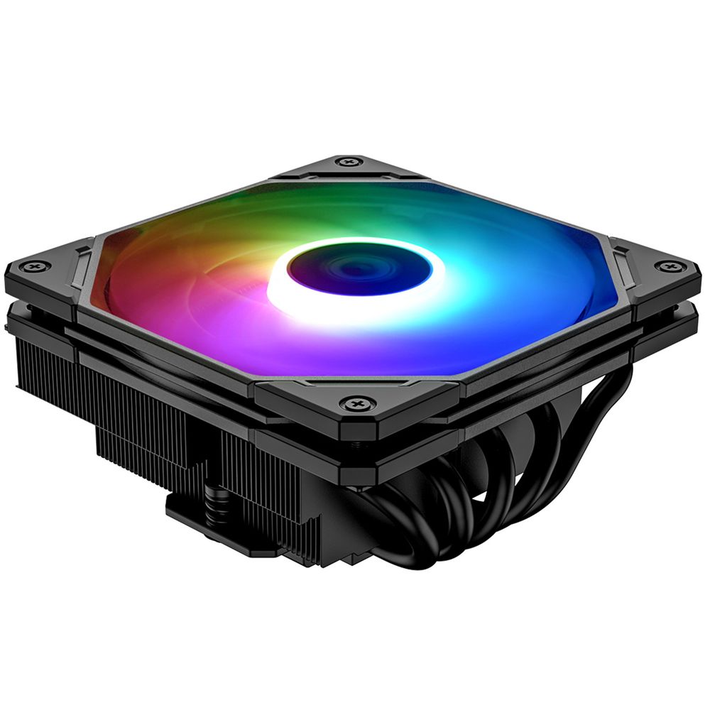 Вентилятор для процессора ID-Cooling Вентилятор Cooler ID-Cooling IS-55 ARGB 125W/PWM/all Intel /AMD AM4, AM5/ Low profile/Screws