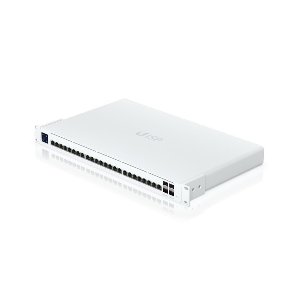 Коммутатор Ubiquiti UISP Switch Pro PoE-коммутатор, 24х 1G RJ45, 4х 10G SFP+, раздача 220 Вт