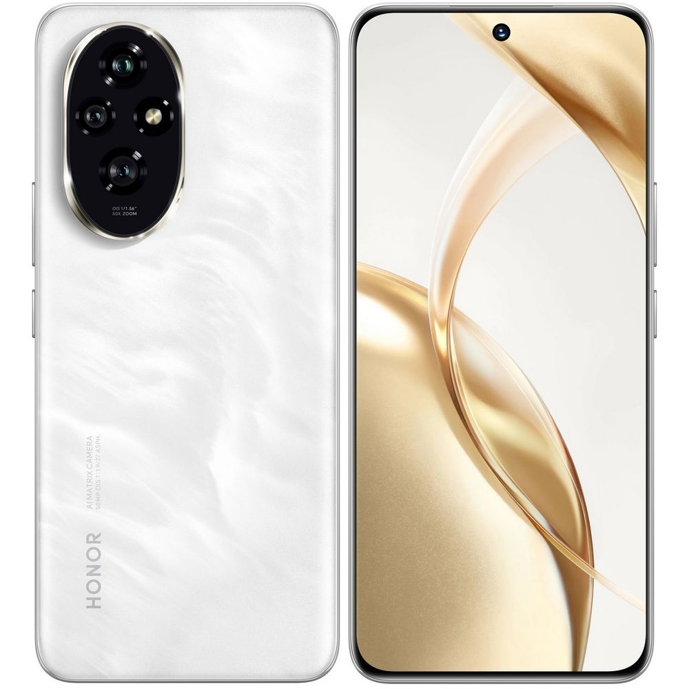 Смартфон HONOR Смартфон HONOR 200 12+512Gb белый (5109BFKL)