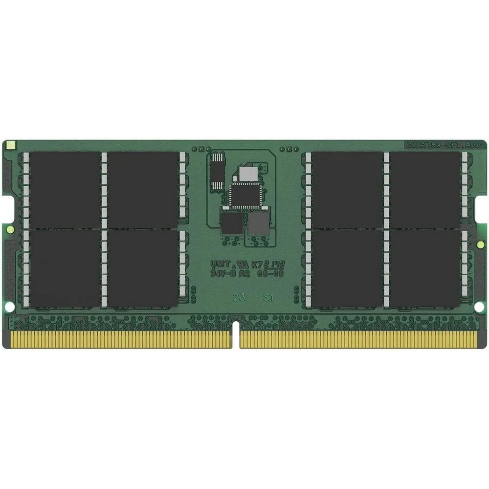 Модуль памяти Kingston 48GB DDR5 5600 Non-ECC Unbuffered SODIMM CL46 2RX8 1.1V 262-pin 24Gbit