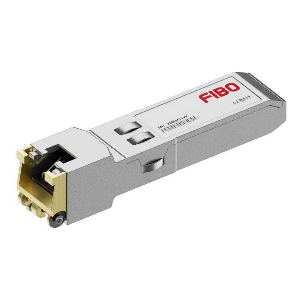 Трансивер FIBO FT-S10-RJ45    SFP+ модуль RJ45, 10G, 30м, cat 5E