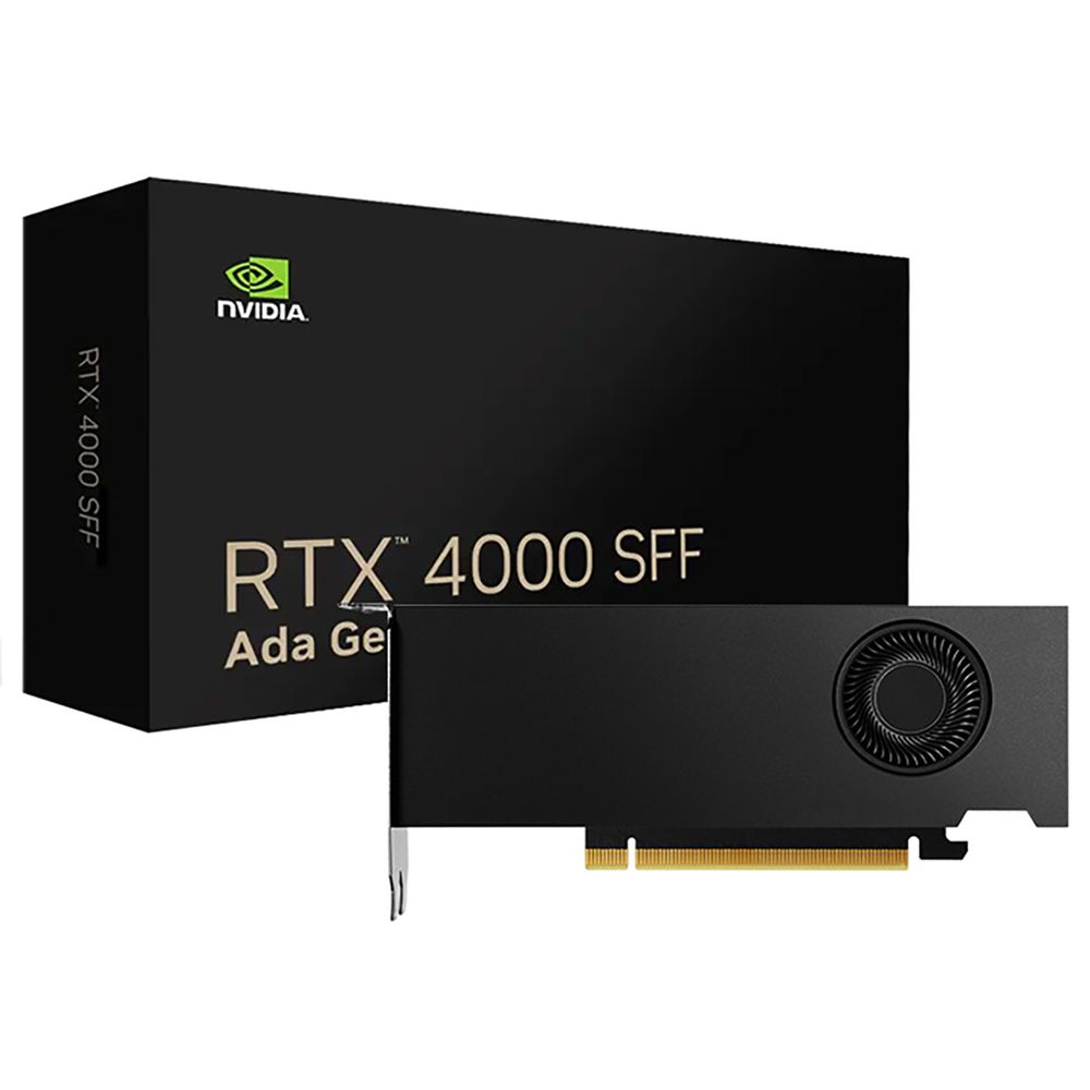 Видеокарта VGA NVIDIA RTX 4000 SFF Ada, 20 GB GDDR6 ECC, mDP 1.4a, PCI Express 4.0 x16