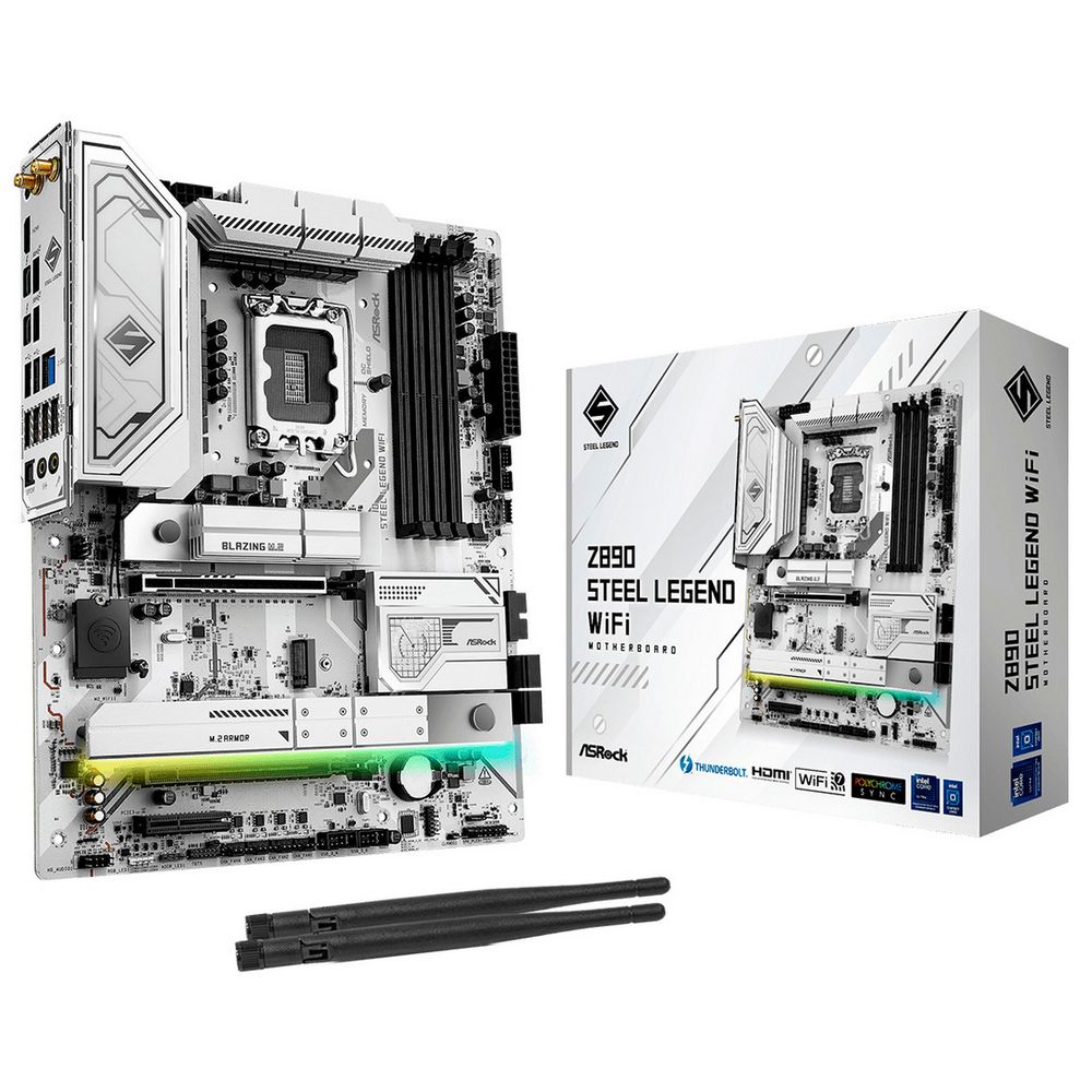 Материнская плата ASRock Z890 STEEL LEGEND WIFI, RTL
