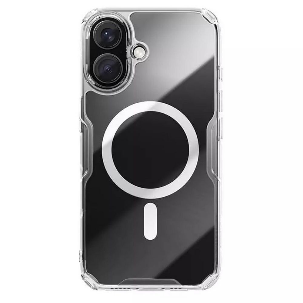 Чехол Nature TPU Pro Magnetic Case, White, (iPhone16)