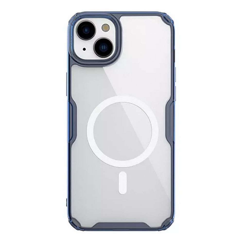 Чехол Nature TPU Pro Magnetic Case, Blue, (iPhone15)