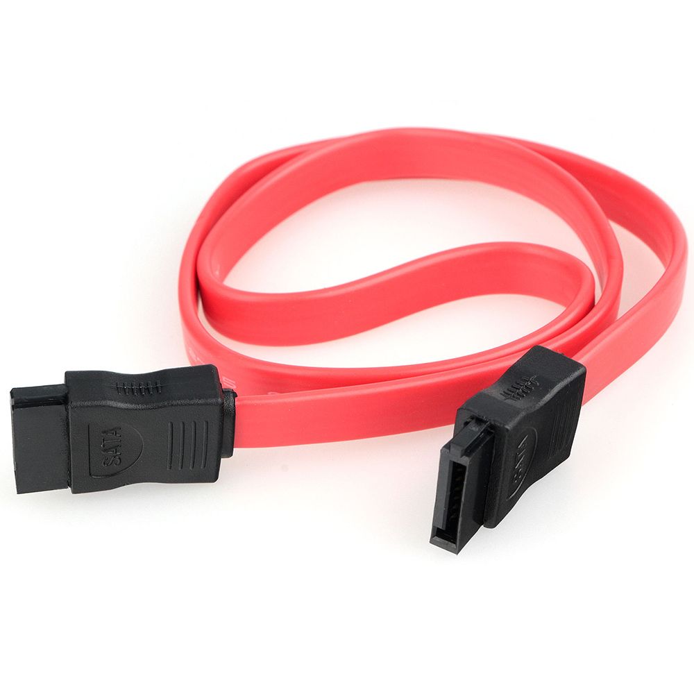 Кабель интерфейсный SATA Cablexpert CC-SATA-DATA-N, Sata3 7pin / 7pin, медн.проводник, 50см, пакет