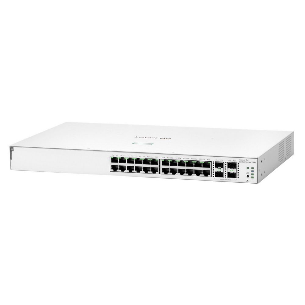 Коммутатор HPE Bad Pack Instant On 1930 24G PoE Switch Class4 PoE 4SFP/SFP+ 195W Switch bp