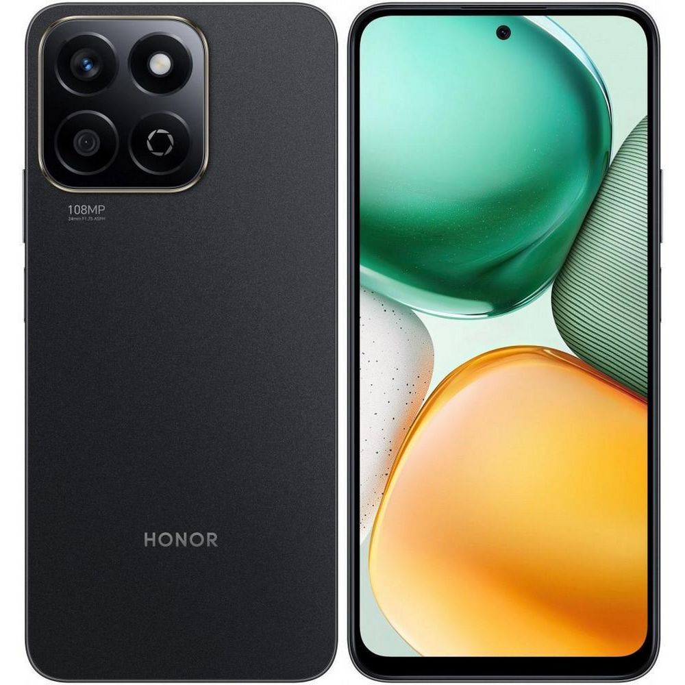 Смартфон HONOR X7C 8+256Gb черный (5109BKCP)