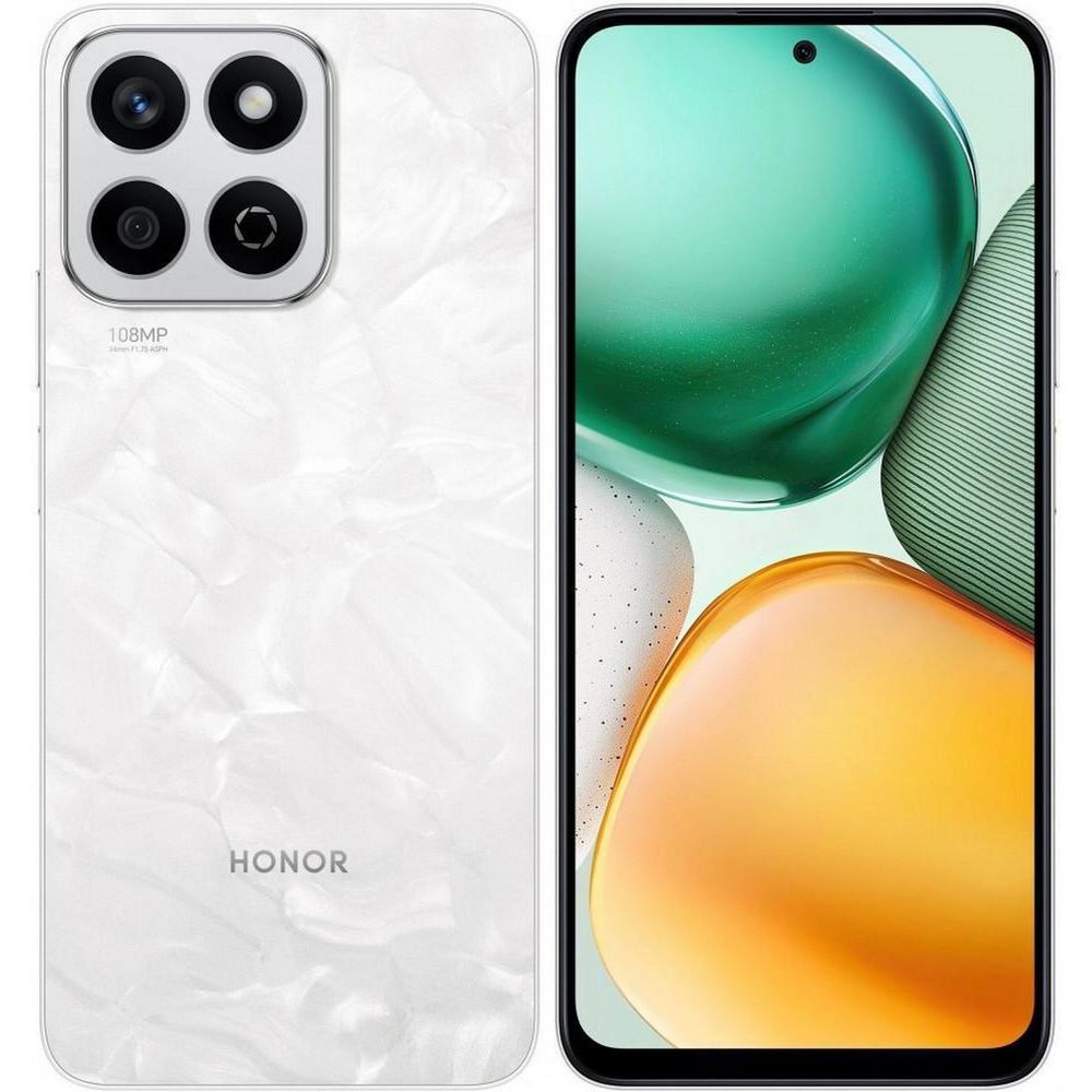 Смартфон HONOR X7C 6+128Gb белый (5109BKDG)