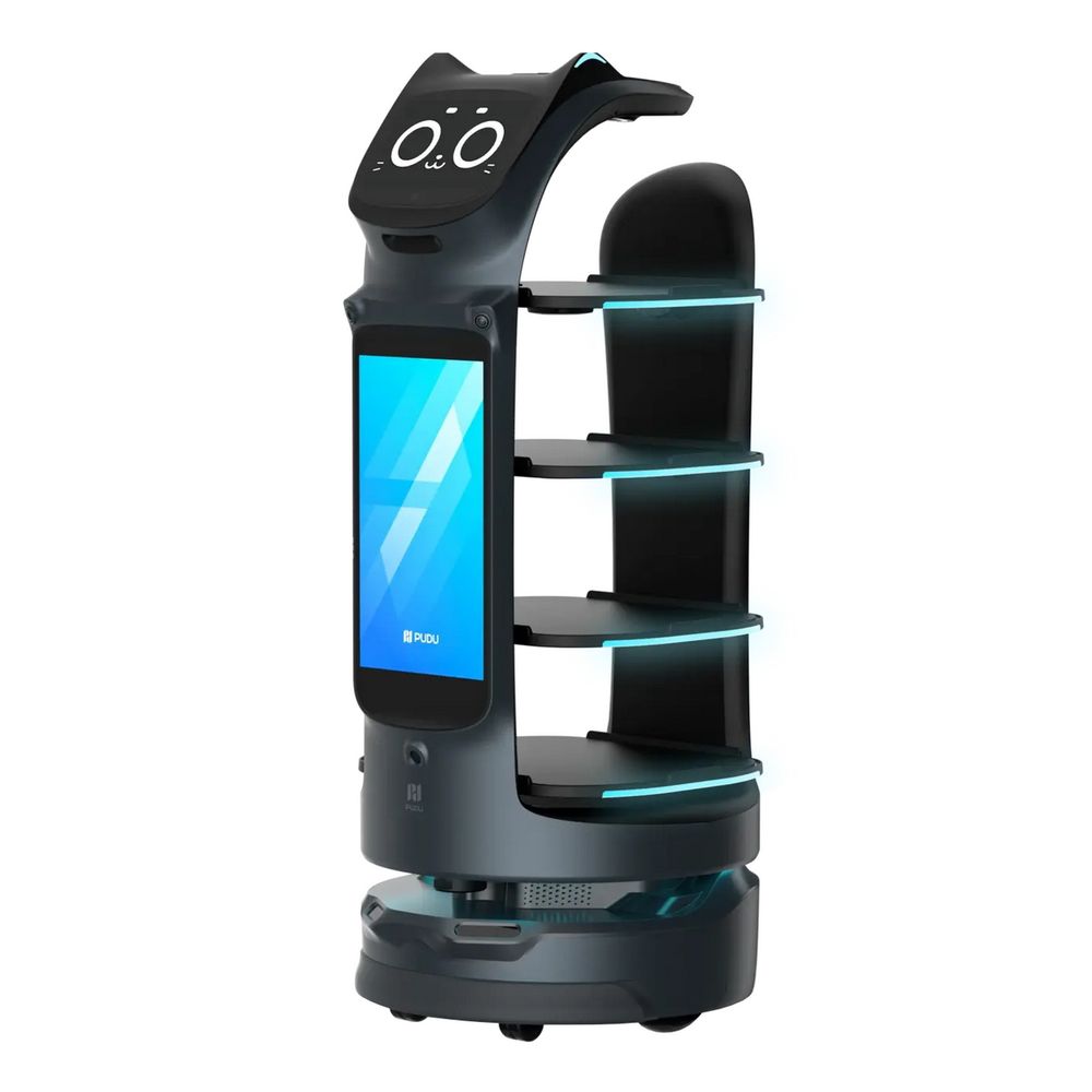Сервисный робот-доставщик PuduRobotics модели BellaBot Pro (цвет: черный)