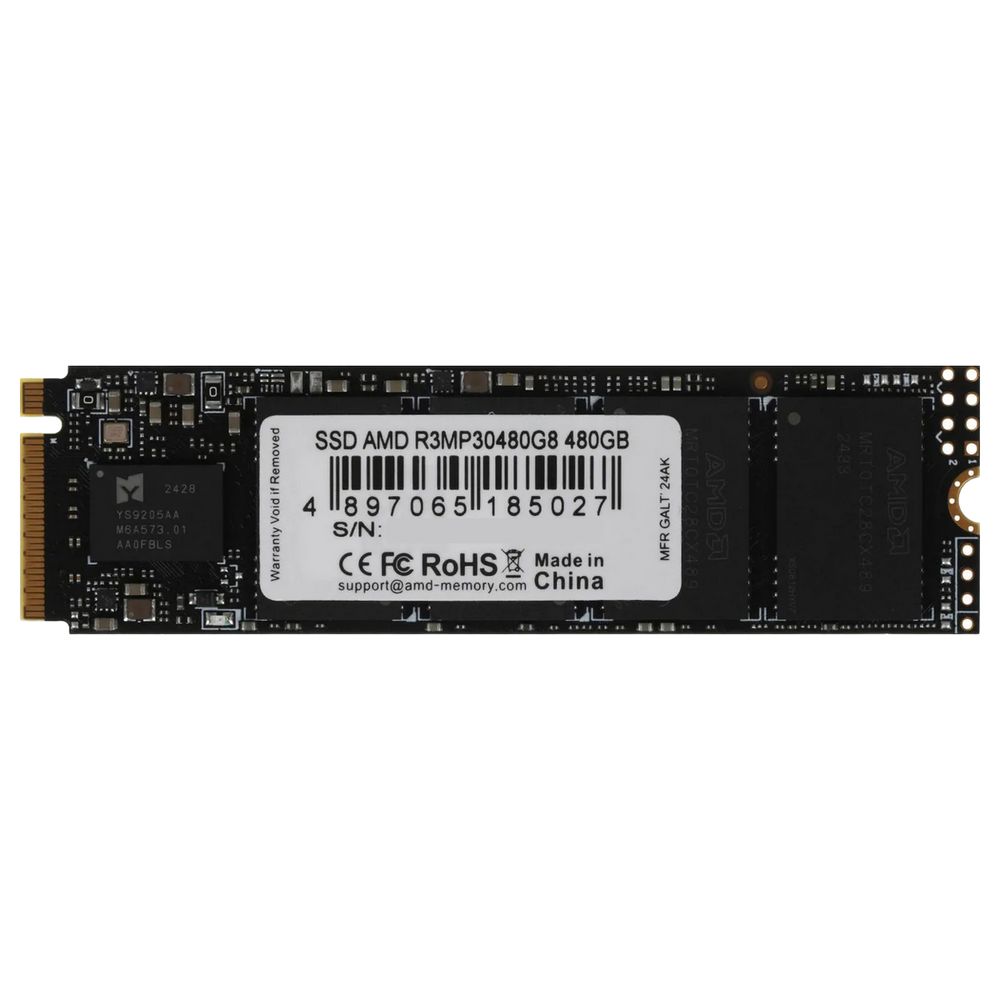 Твердотельный накопитель SSD AMD Radeon R3 Series M2.2280 480GB