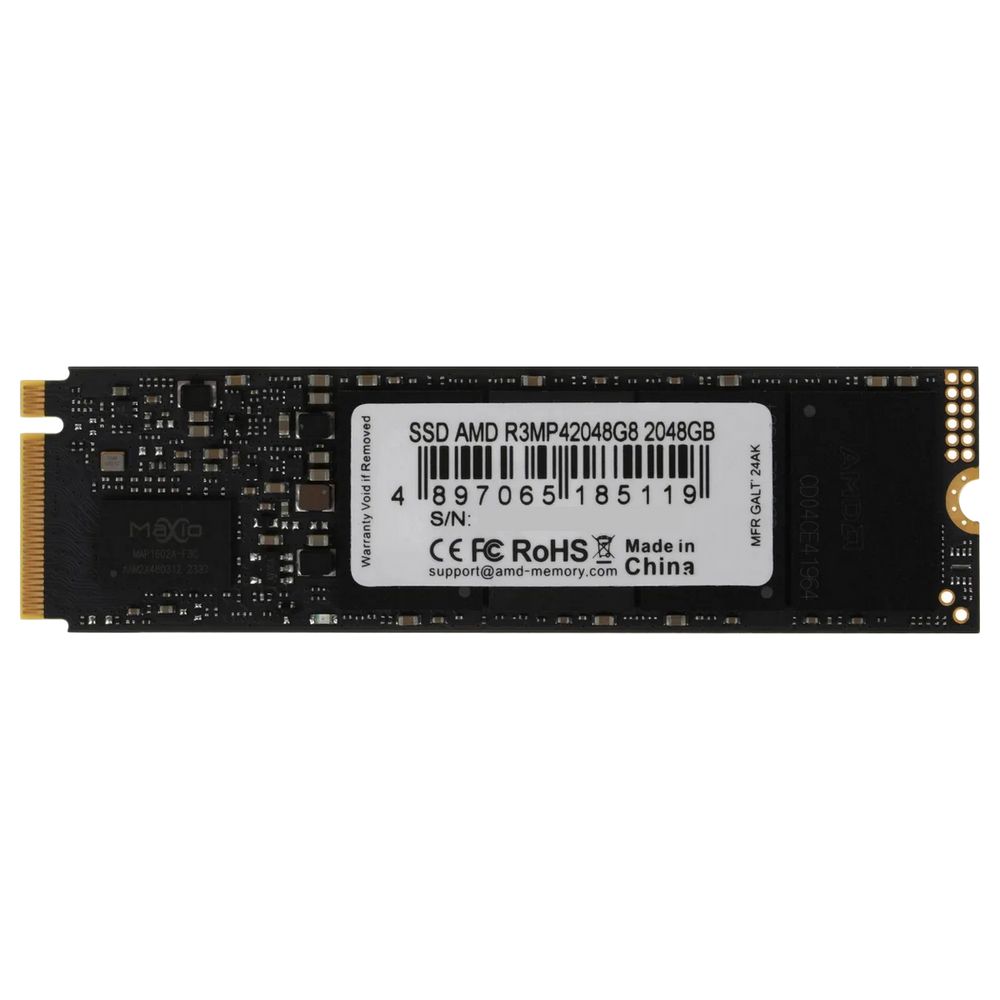 Твердотельный накопитель SSD AMD Radeon R3 Series M2.2280 2048GB
