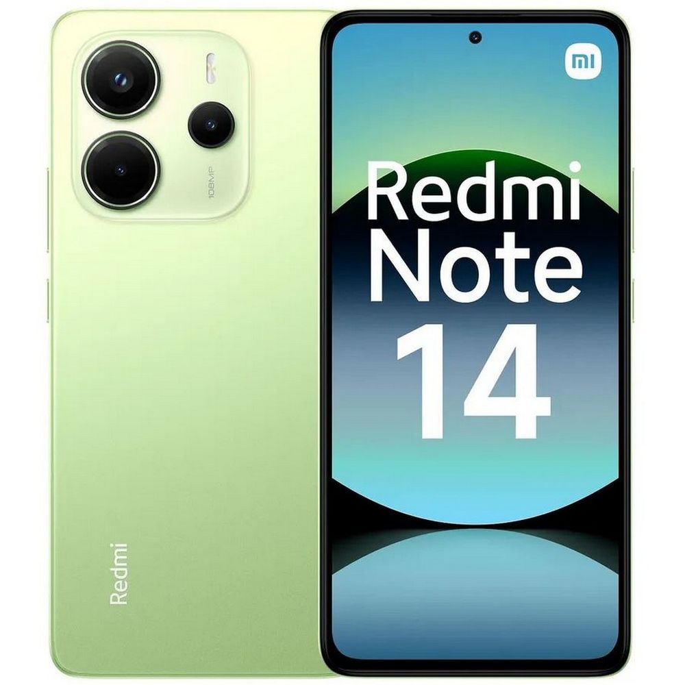 Смартфон Redmi Note 14 8+128Gb зеленый (MZB0J03RU)