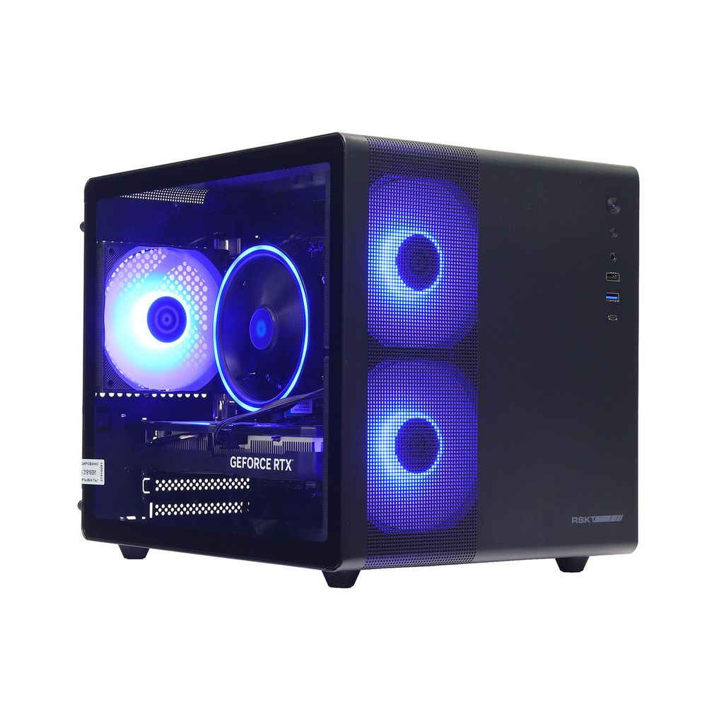 Компьютер Raskat STRIKE 520 (Intel Core i5-12400F, RAM 16GB, SSD 512GB, NVIDIA RTX 3050 8GB, noOS, black)