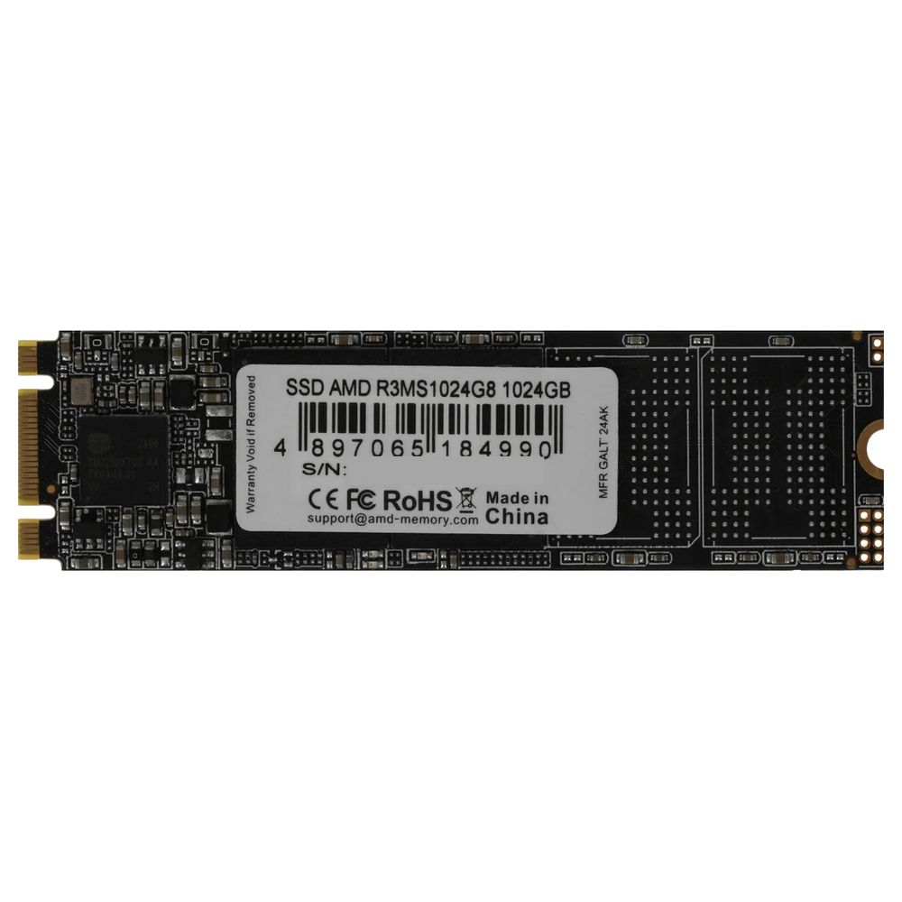 Твердотельный накопитель SSD AMD Radeon M2.2280 1TB R3 Series