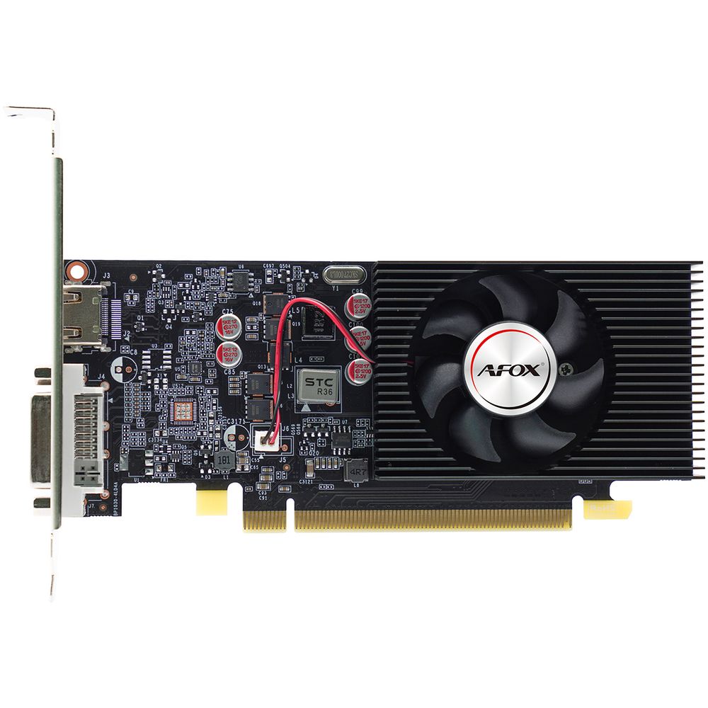 Видеокарта Afox GT1030 4GB GDDR4 64bit DVI HDMI 1FAN LP RTL