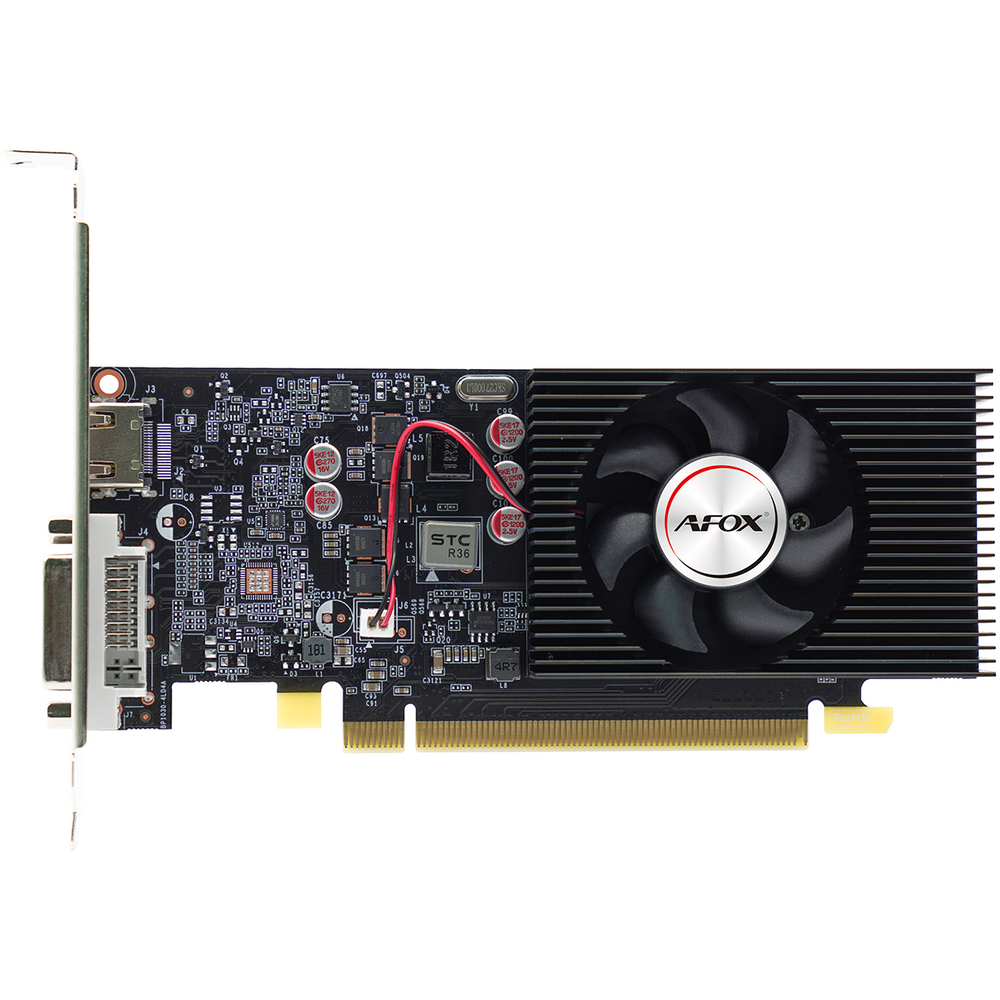 Видеокарта Afox GT1030 4GB GDDR4 64bit DVI HDMI 1FAN LP RTL