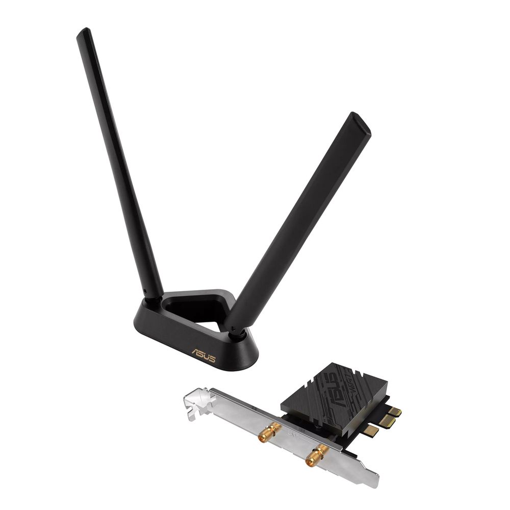 Сетевой адаптер ASUS PCE-BE92BT WiFi 7 Bluetooth 5.4 5764+2882+688Mbps 6GHz/5GHz/2.4GHz